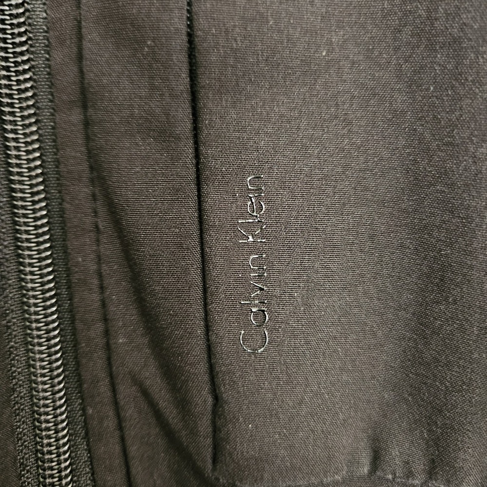 Calvin Klein Womens Small Black Softshell Hooded Jacket Fleece Lined Water... - Picture 4 of 11